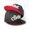 Spitball Logo Black w/ Houston Red Flip Visor